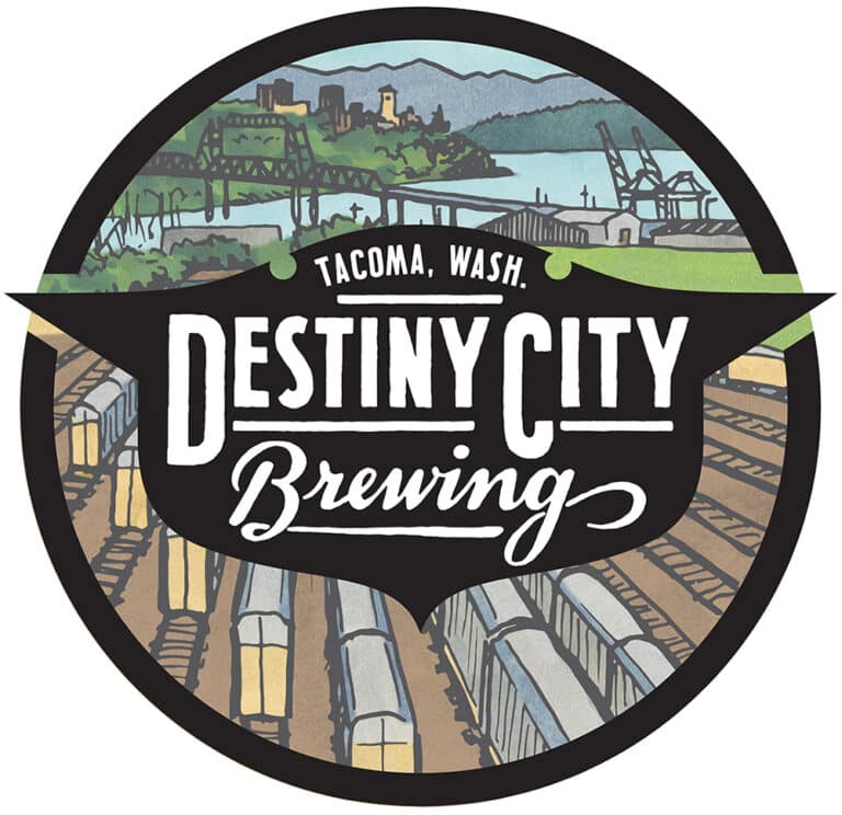 Destiny City Brewing Tacoma logo 768x744