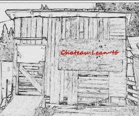 Chateau Lean to Drawing
